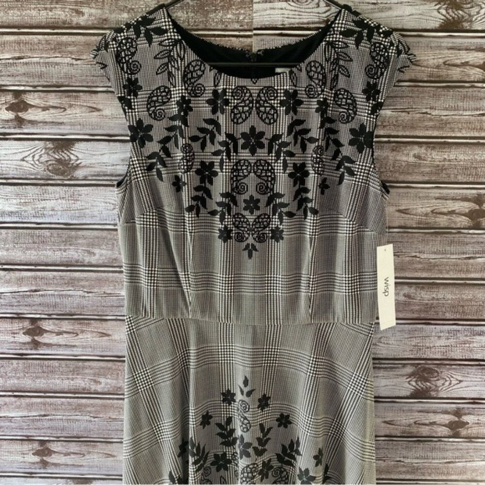 NWT Wisp Women's Paisley Floral Dress US Size‎ 10